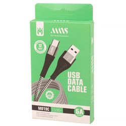 کابل تایپ سی فست شارژ MNS مدل M019C