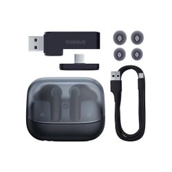 هدفون بلوتوثی بیسوس مدل AeQur G10 - رنگ مشکی