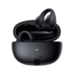 هدفون بلوتوثی بیسوس مدل AirGo AS01 OPEN Ear TWS - رنگ مشکی