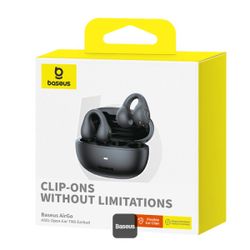 هدفون بلوتوثی بیسوس مدل AirGo AS01 OPEN Ear TWS - رنگ سفید