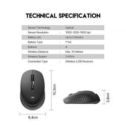 ماوس بی سیم FANTECH مدل GO W609
