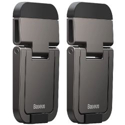 پایه نگهدارنده لپ تاپ بیسوس مدل Slim Laptop Kickstand (2 PCS) - خاکستری