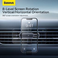 پایه نگهدارنده گوشی موبایل بیسوس مدل Steel Cannon 2 - مشکی