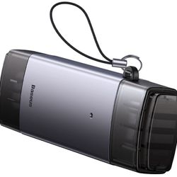 کارت‌خوان بیسوس مدل WKQX060113-C با قابلیت USB و تایپ سی