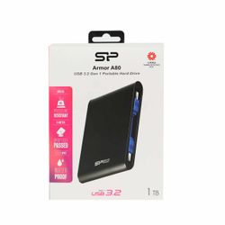 هارد اکسترنال 1 ترای SILICONPOWER مدل A80 مشکی