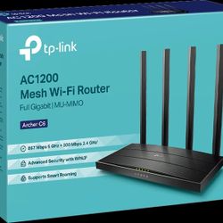 روتر بی‌سیم دو بانده گیگابیتی تی‌پی-لینک TP-LINK Archer C6 AC1200 Wireless Router