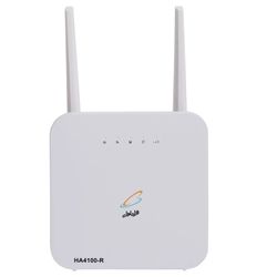 مودم 4G LTE همراه اول مدل HA4100 به همراه کارت هدیه فعالسازی سیم‌کارت اعتباری و 70 گیگابایت اینترنت هدیه