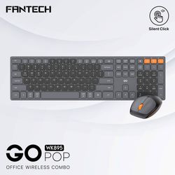 کیبورد و ماوس بیسیم فنتک Fantech WK895 Multimedia Keyboard