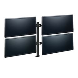 پایه مانیتور چهارتایی WLA006 Quadro ErgoTech تحت برند ارگوتک - اتصال به میز