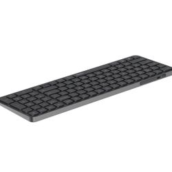 کیبورد بیسیم بلوتوثی E9350L از رپو مشکی