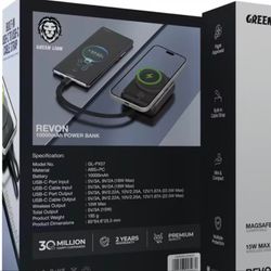 پاوربانک 10000 مگ سیف گرین لاین مدل Revon