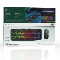 کیبورد و ماوس گیمینگ گرین لاین مدل GK-400