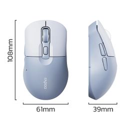 موس بی سیم رپو مدل RAPOO M308 رنگ آبی