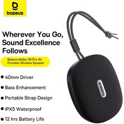 اسپیکر بلوتوثی باسئوس مدل AeQur 35 Pro Air