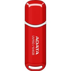 فلش مموری ای دیتا UV150 USB 3.0 ظرفیت 64 گیگابایت رنگ قرمز