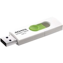 فلش مموری ای دیتا UV320 USB 3 ظرفیت 64 گیگابایت رنگ سفید