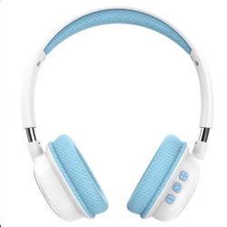 هدفون بیسیم کودک گرین لاین مدل GK-600 رنگ آبی